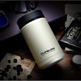 CPLIFE 400ml Business Thermos Mug β Stainless Steel Vacuum Flask, Office & Car