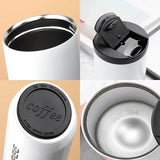 400ml Leakproof Travel Thermos Mug β Stainless Steel, Vacuum Insulated, Portable