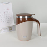 USB Self-Stirring Coffee Mug β Stainless Steel, Electric Auto-Mix, 400ml