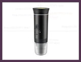 3-in-1 Electric Wireless Heating Coffee Machine Fit for Coffee Capsule/Powder Travel Coffee Maker for Car & Home Camping Travel