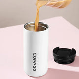 400ml Leakproof Travel Thermos Mug β Stainless Steel, Vacuum Insulated, Portable