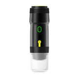 60ml Electric Wireless Heating Coffee Machine Fit for Coffee Capsule/Powder Travel Coffee Maker for Car & Home Camping Travel