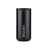 400ml Leakproof Travel Thermos Mug — Stainless Steel, Vacuum Insulated, Portable
