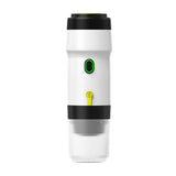 60ml Electric Wireless Heating Coffee Machine Fit for Coffee Capsule/Powder Travel Coffee Maker for Car & Home Camping Travel